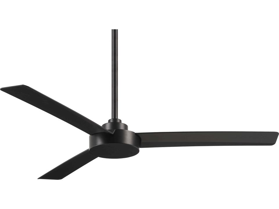 Roto 52-Inch 3-Blade Indoor Ceiling Fan in Coal