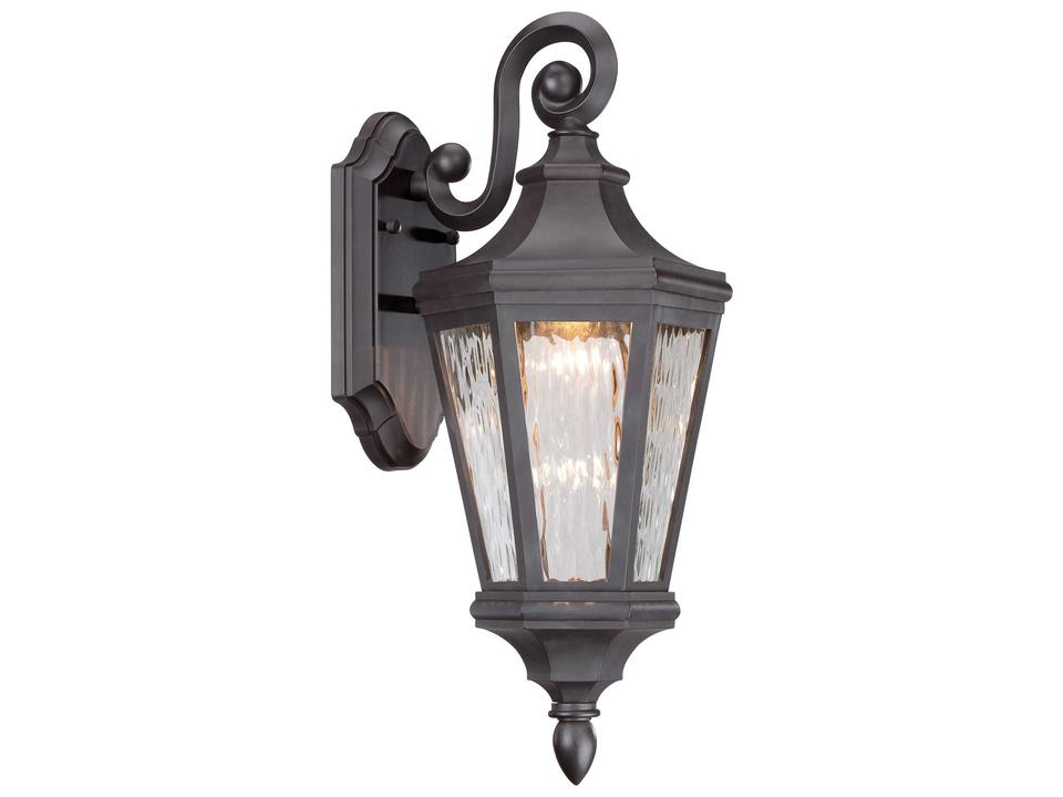 Hanford Pointe 1-Light LED Outdoor Wall Mount in Oil Rubbed Bronze