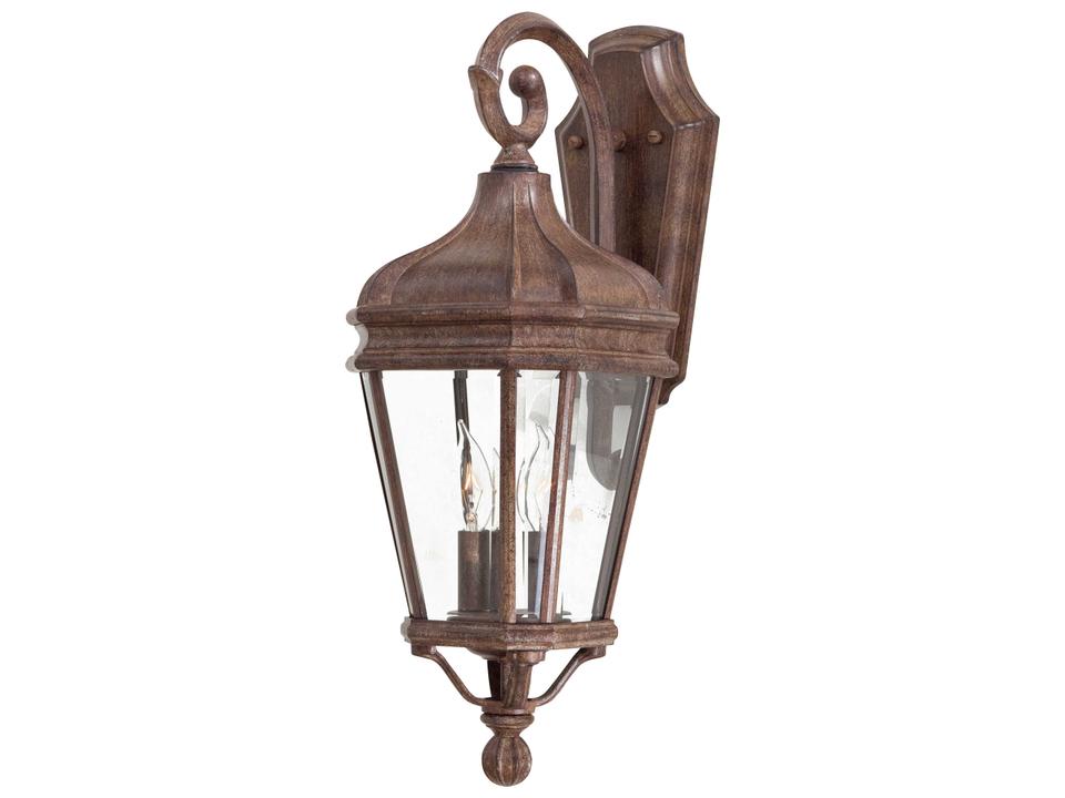 Harrison 2-Light Outdoor Wall Sconce in Vintage Rust