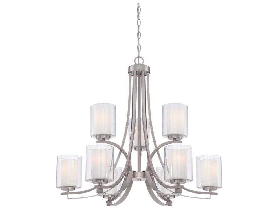 Parsons Studio 9-Light Chandelier in Brushed Nickel