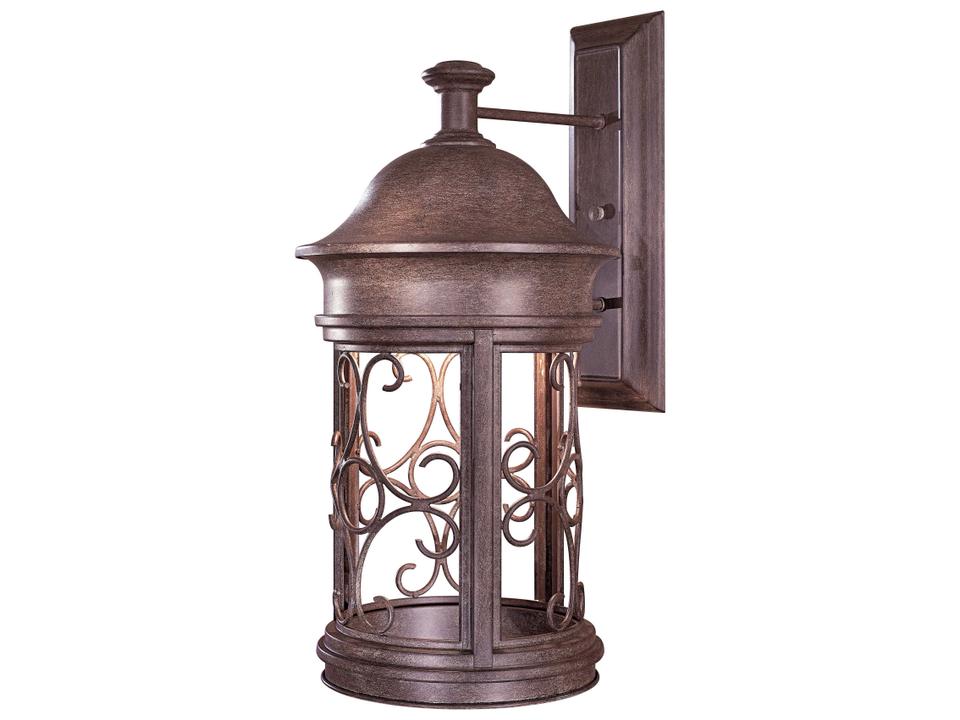 Minka-Lavery Sage Ridge 1-Light Outdoor Wall Light Vintage Rust