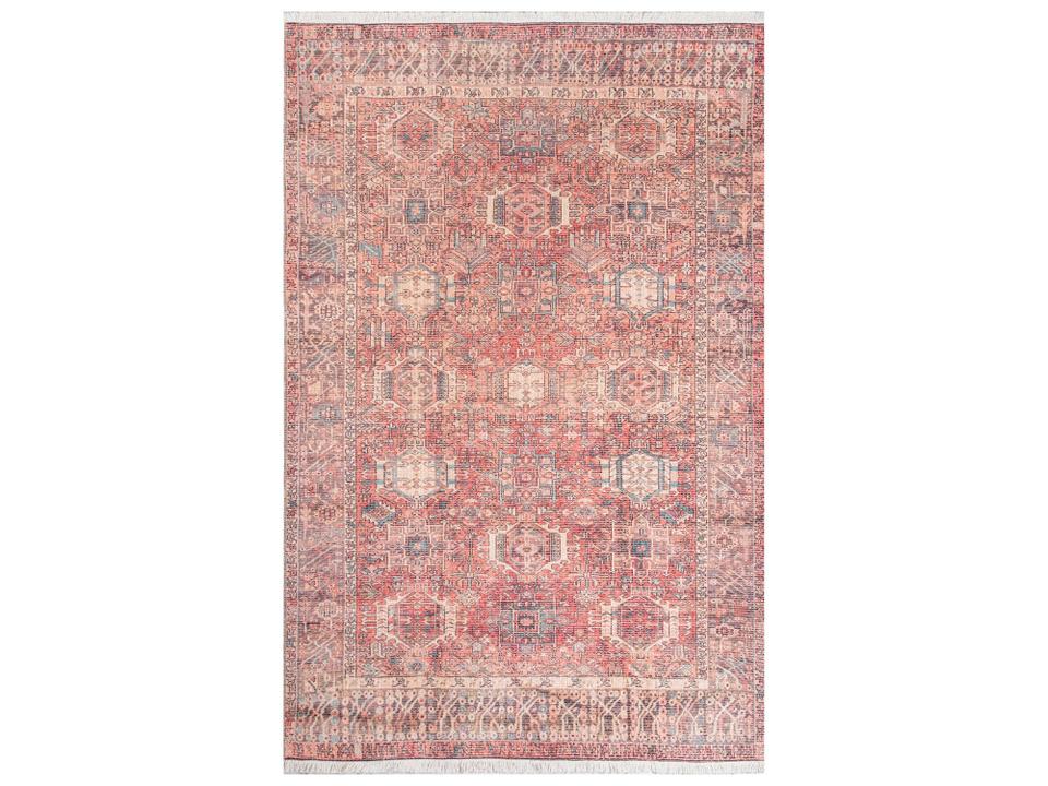 Helena Bordered Traditional Area Rug in Multi