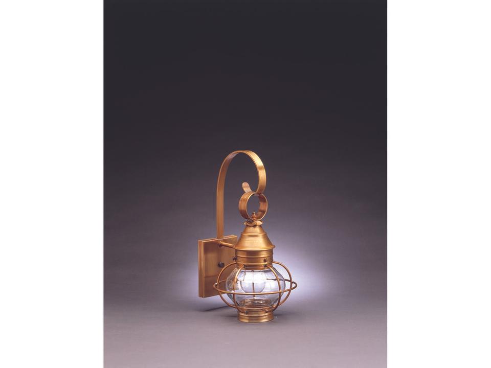 Onion 1-Light Outdoor Wall Lantern