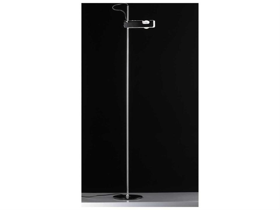 Spider Black Steel Floor Lamp by Joe Colombo