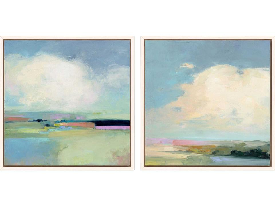 Purinton Colorful Horizon Set of 2 Framed Art