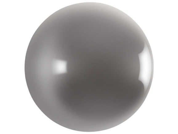 Ball on the Wall Extra Small 3D Wall Art in Polished Aluminum