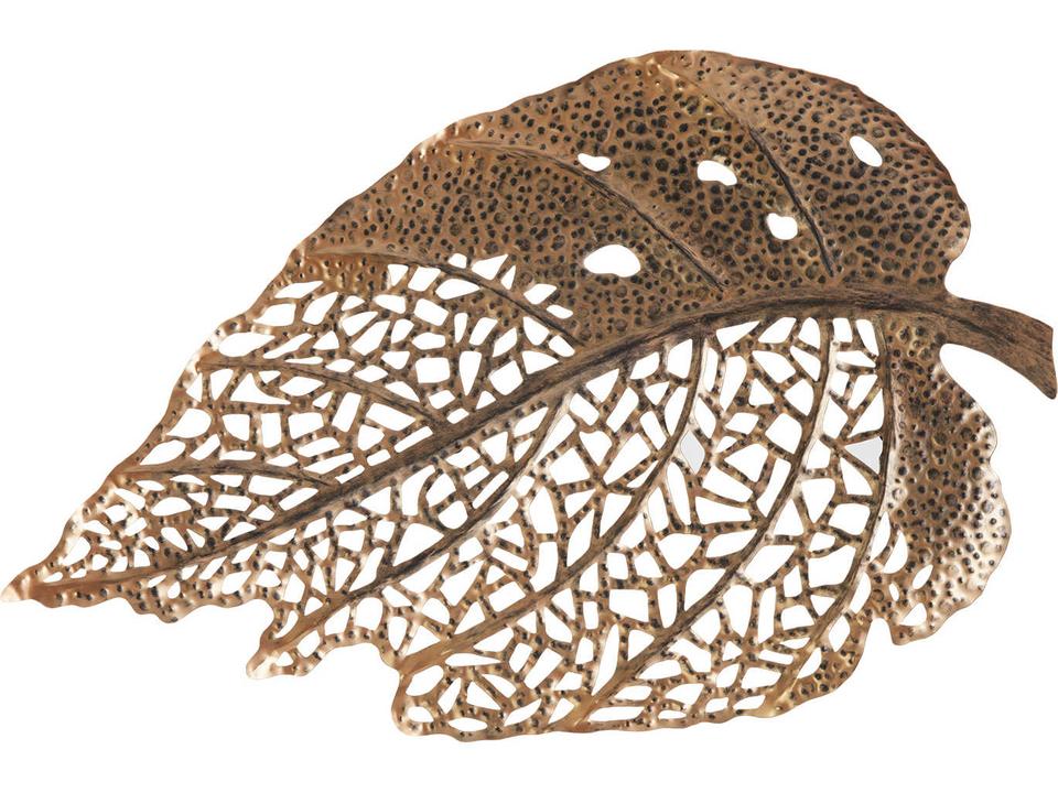 Birch Leaf Wall Art Small Copper Metal Wall Decor