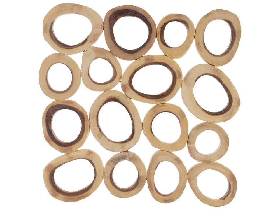 Chuleta Rings Large Square Wood Wall Art