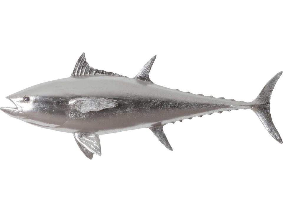 Silver Leaf Bluefin Tuna 3D Wall Art Sculpture