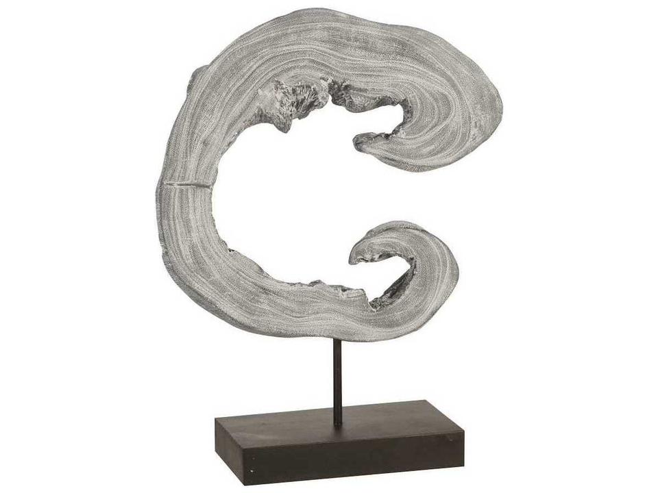 Creature Grey Stone Sculpture on Stand