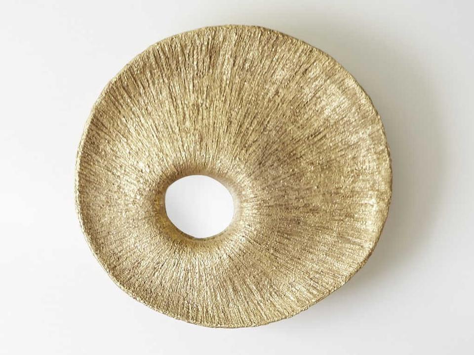 Convergence Gold Leaf Wall Mirror