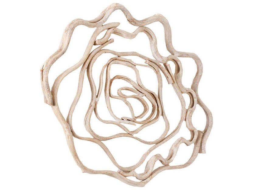Vine Wall Flower Small Natural Wood Wall Art