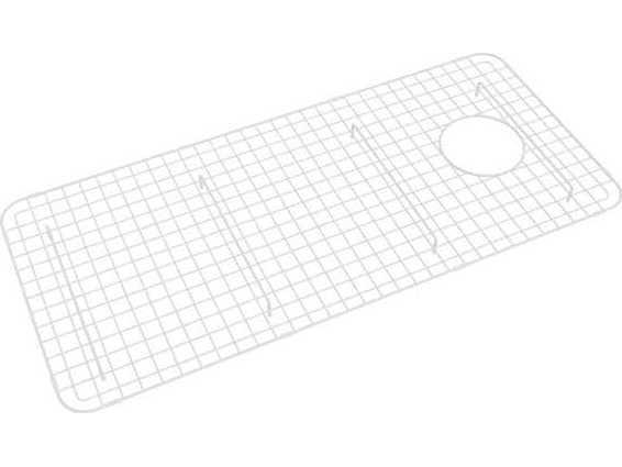 Shaws RC3618 Kitchen Sink Grid in White Stainless Steel