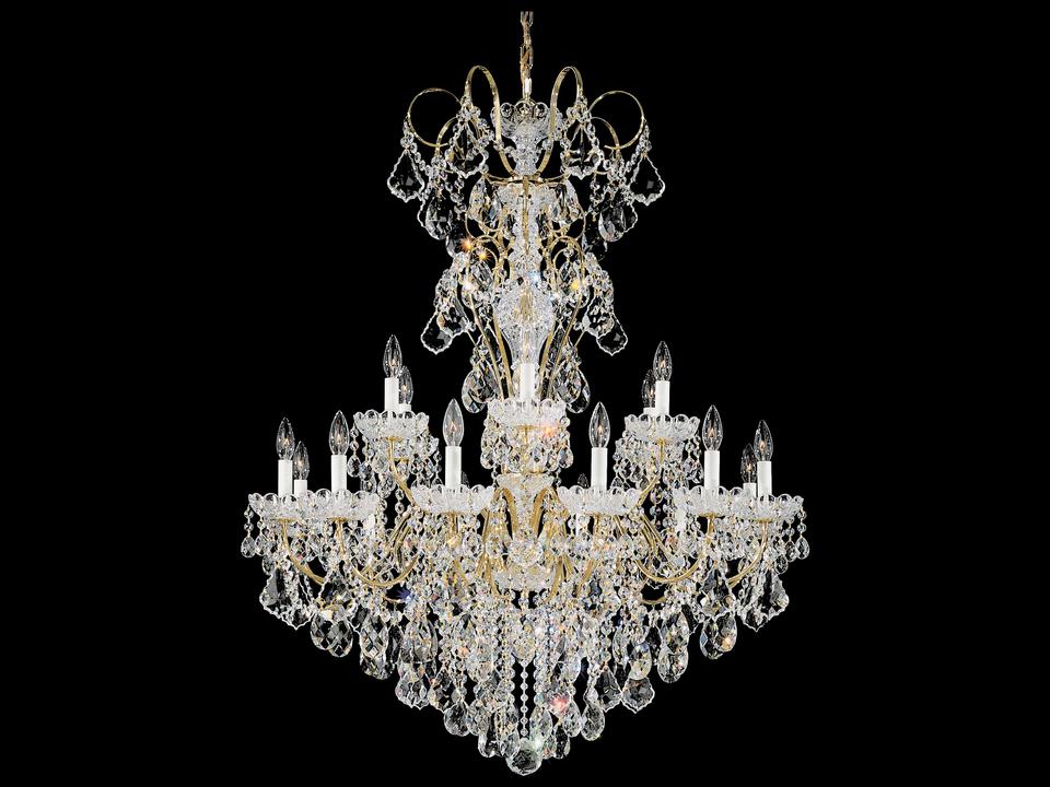 New Orleans Crystal Candelabra Chandelier