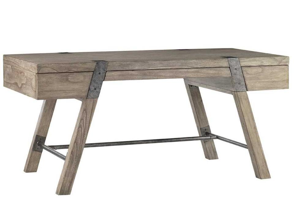 Barton Creek Wyatt 64 Inch Table Desk Grey Weathered Wood
