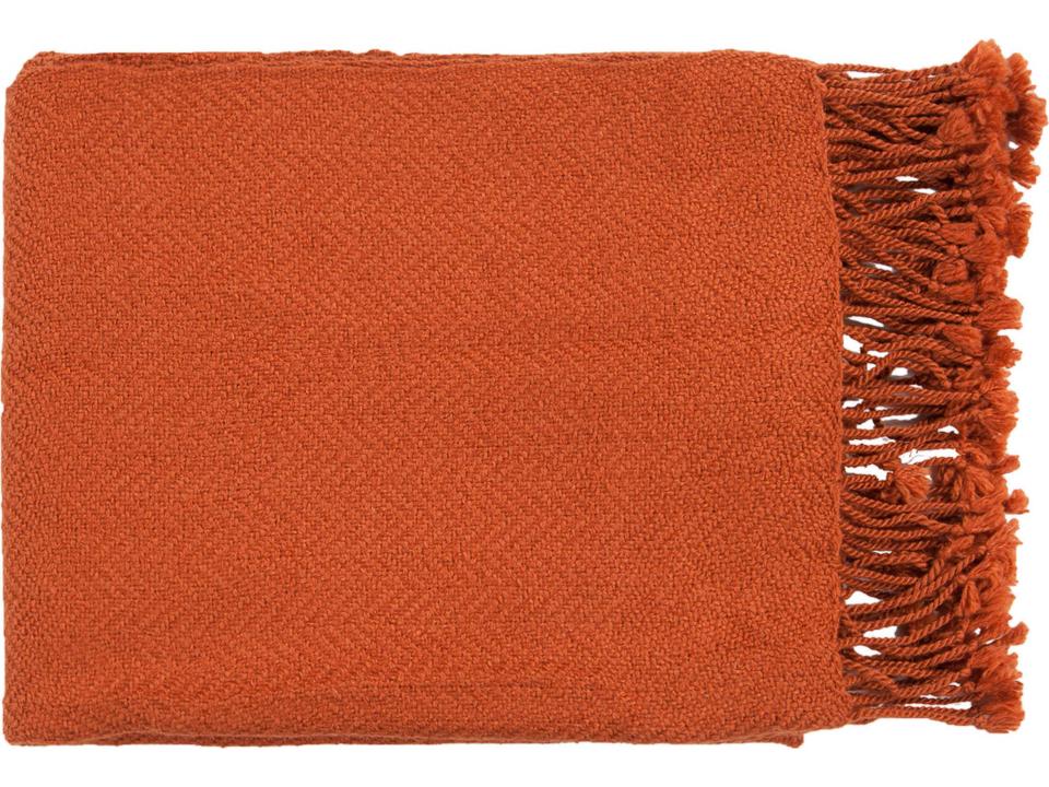 Turner Burnt Orange Throw