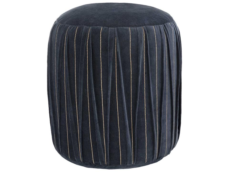 Vela Dark Blue Ottoman