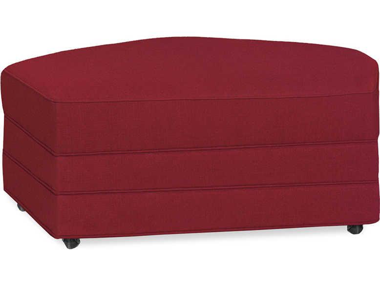 Tailor Made Upholstered Ottoman with Casters