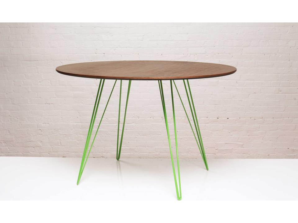 Williams Oval Dining Table Small Walnut Modern