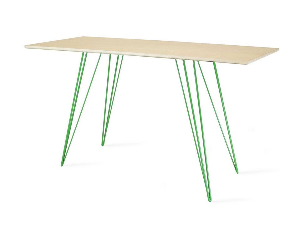 Williams Green Beige Maple Wood Computer Desk Table Collection