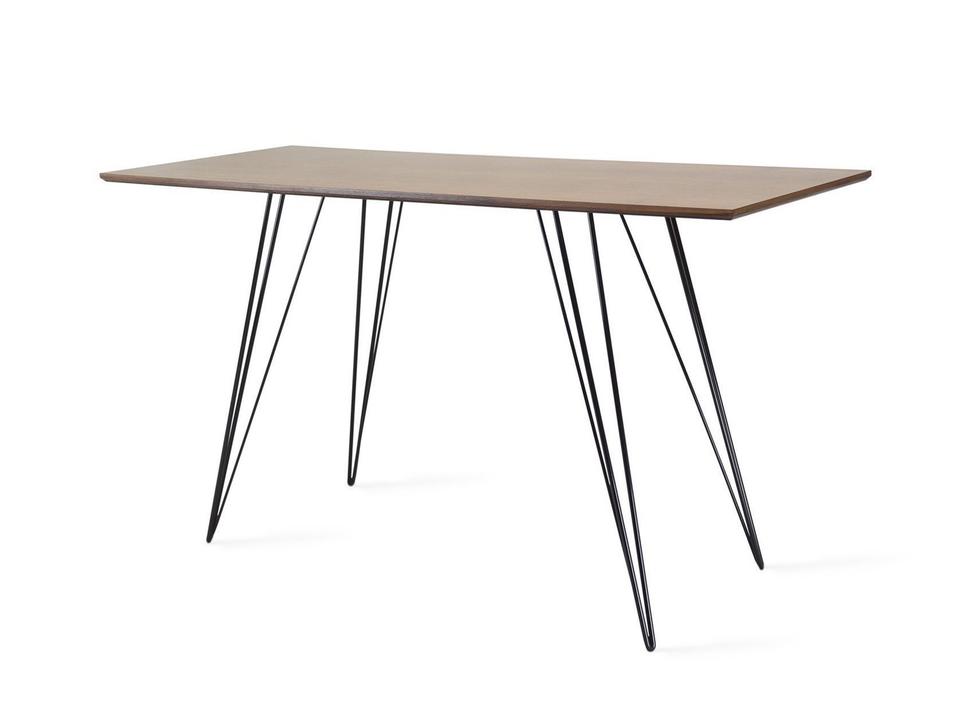 Williams Black Brown Walnut Wood Computer Desk Table Collection