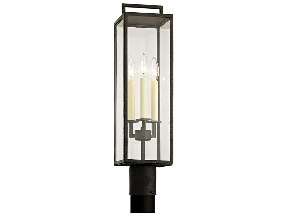 Beckham Outdoor Post Light Modern Forged Iron