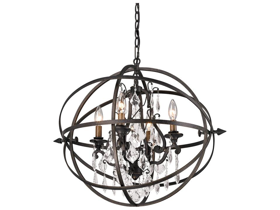 Byron Chandelier Vintage Bronze 4-Light
