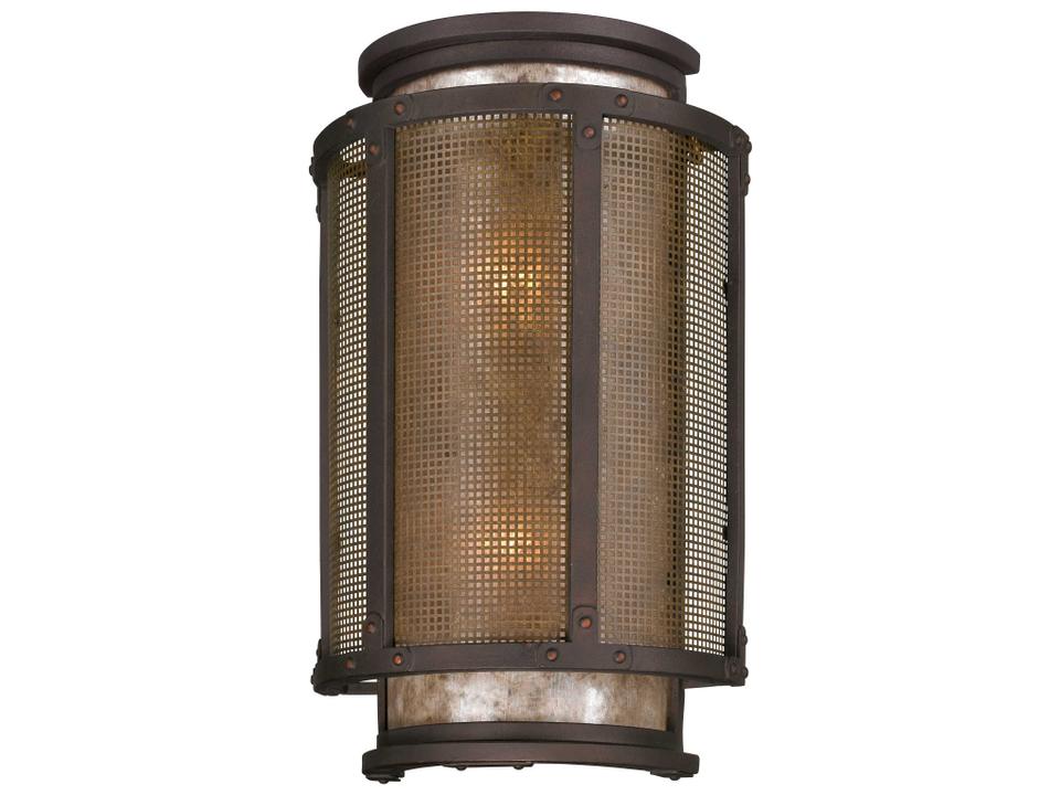 Copper Mountain 2-Light Outdoor Wall Sconce in Bronze with Soft Off Black