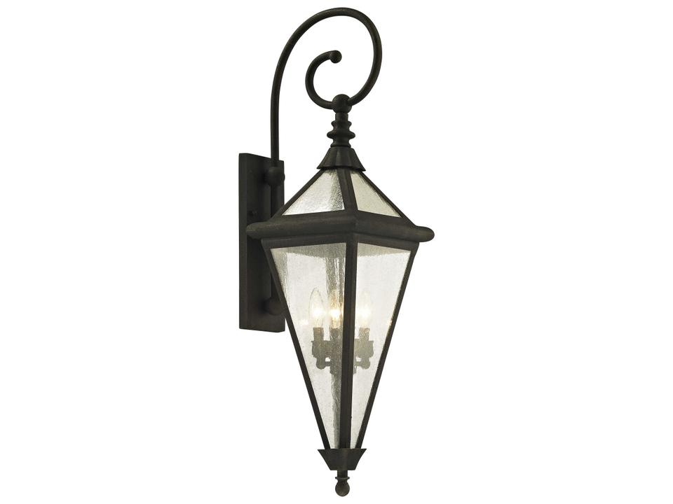 Geneva 4-Light Outdoor Wall Sconce in Vintage Bronze with Opal Glass