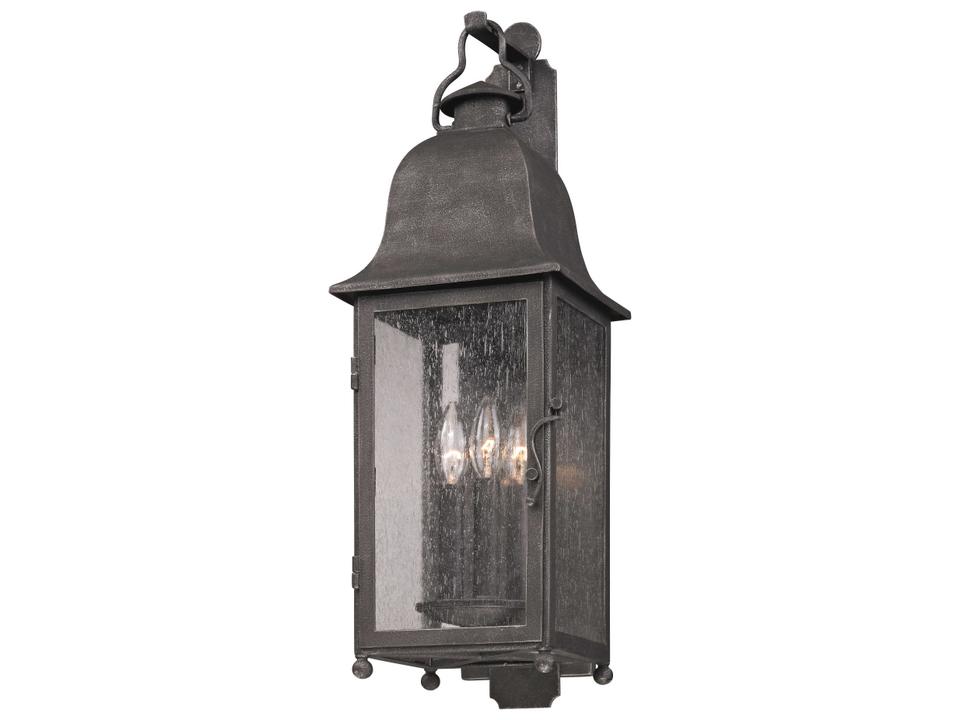 Larchmont Outdoor Wall Sconce 3-Light Vintage Bronze