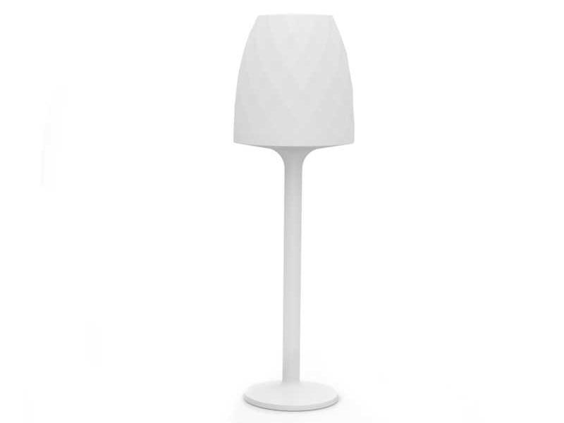 Vases RGBW LED Outdoor Floor Light in Ice Finish by J.M. Ferrero
