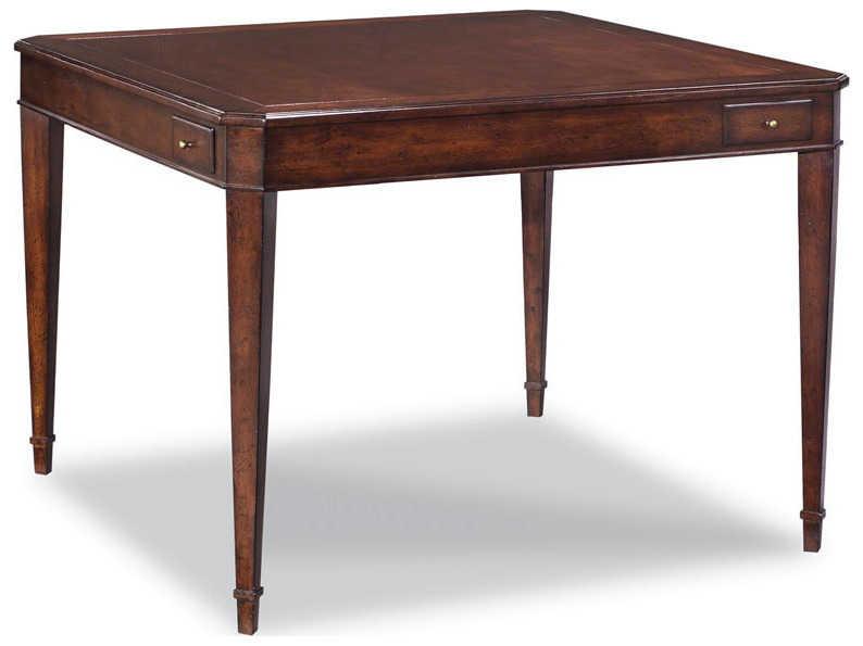 Bennett Square 42-Inch Game Table in Aged Mahogany