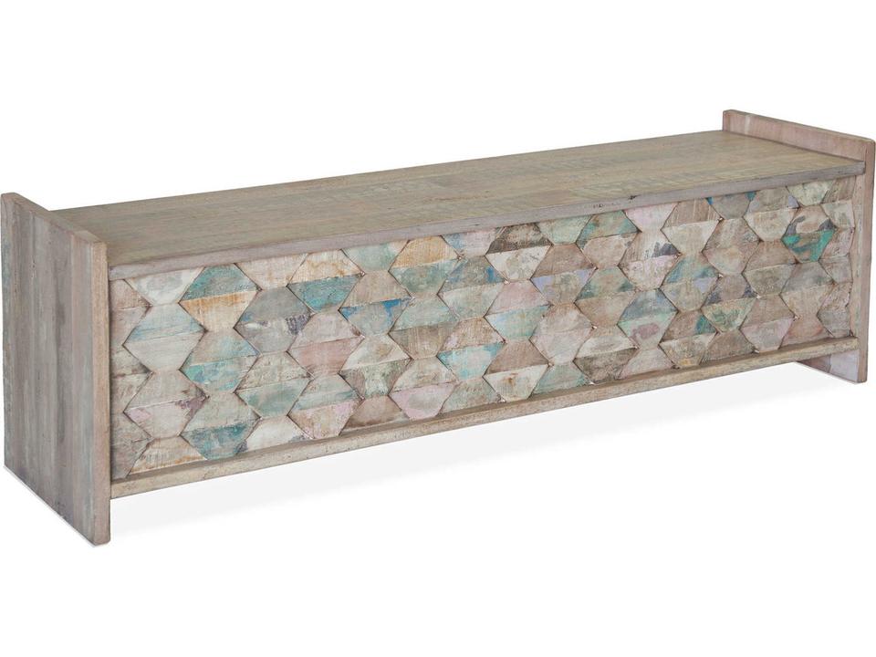 Cordoba Vintage Teal Blue Accent Bench