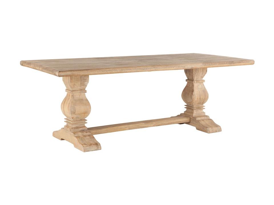 Pengrove Rectangle 84-Inch Dining Table Antique Oak Mango Wood