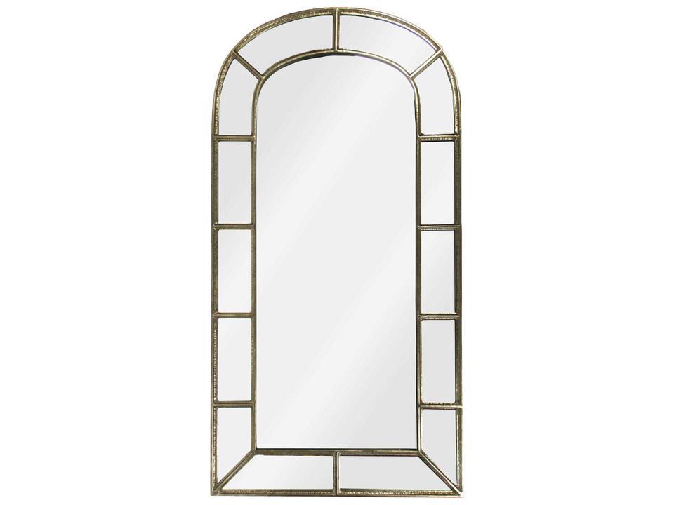 Paule Distressed Silver Full Length Floor Mirror