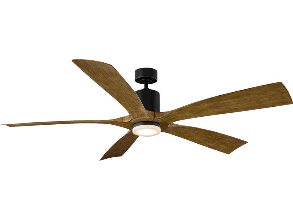 Aviator 70 Inch Smart Ceiling Fan in Matte Black