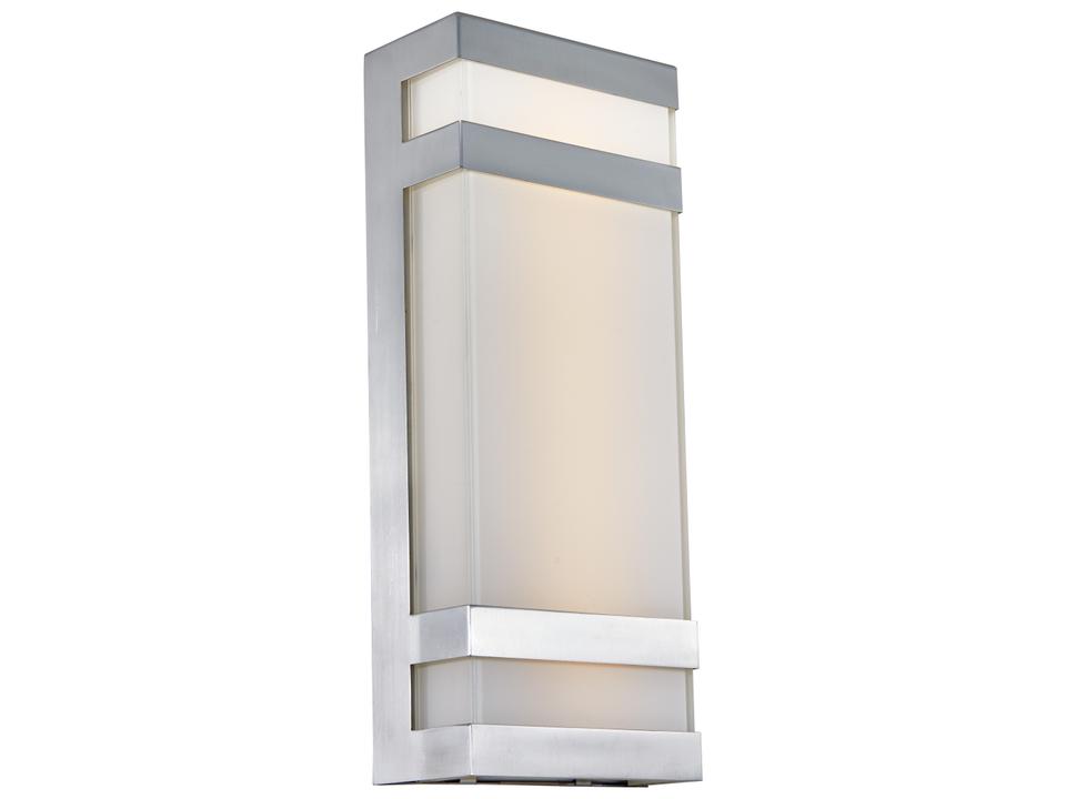 Proton Outdoor Wall Sconce Modern Stainless Steel LED