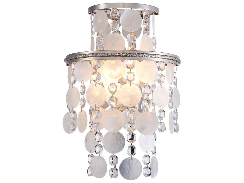 Avara 2-Light Wall Sconce in Polished Nickel