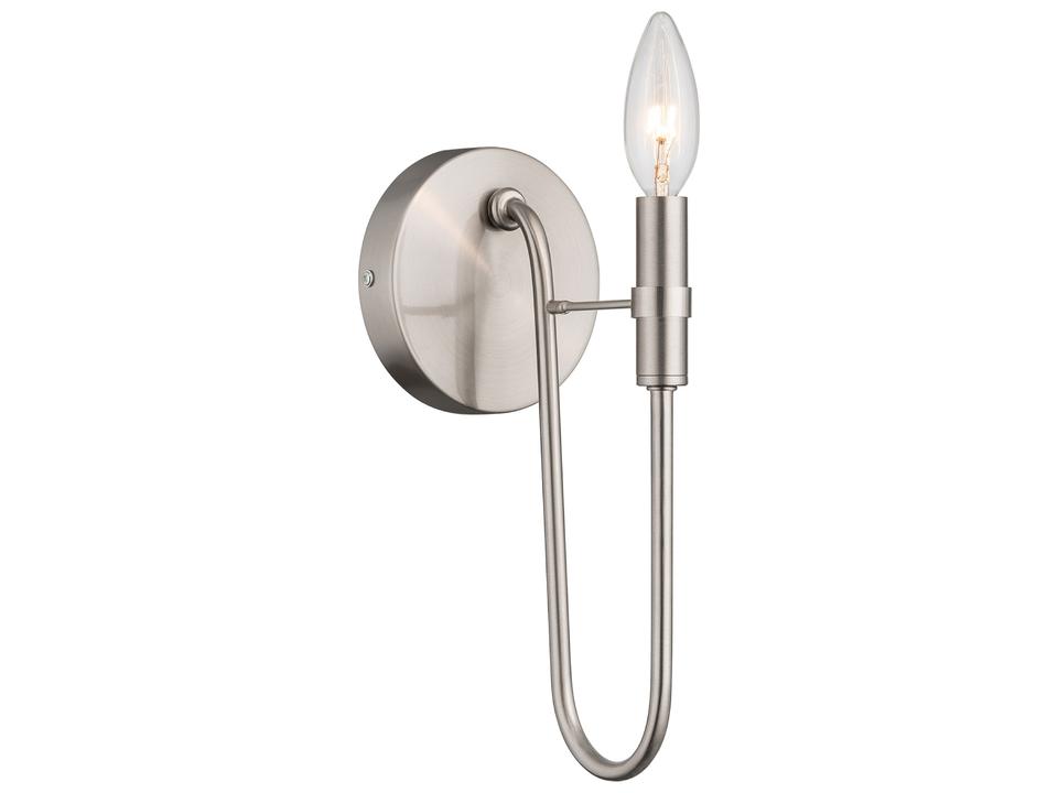 Foundry 1-Light Wall Sconce in Brushed Nickel