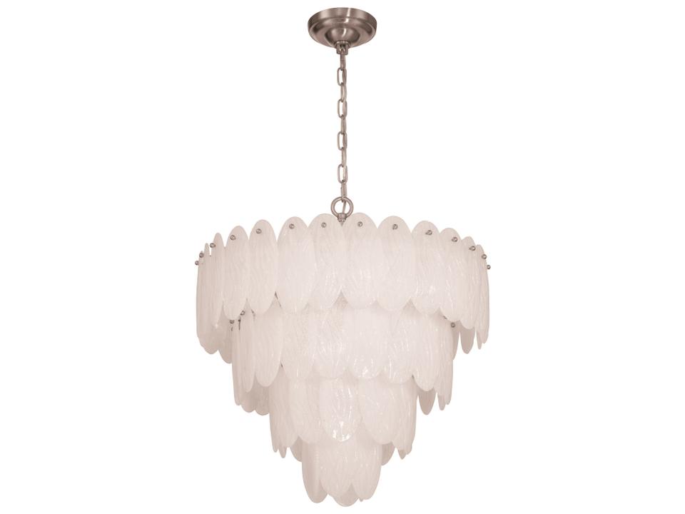 Serena 13-Light Chandelier in Satin Nickel