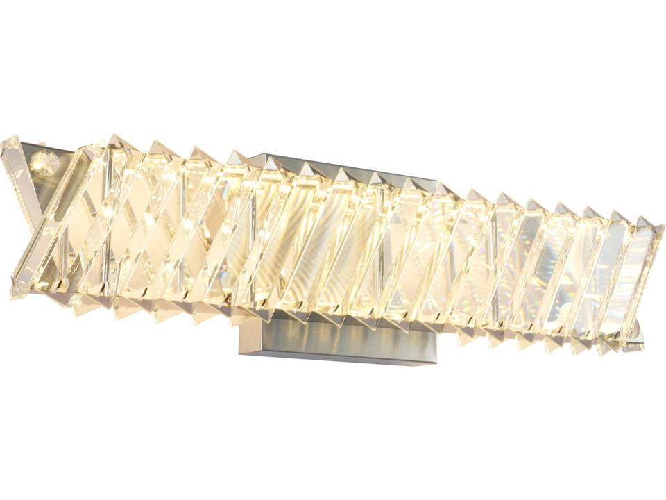 Alya Integrated LED Wall Sconce in Polished Nickel