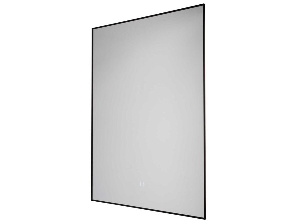 Reflections Rectangular LED Wall Mirror Dimmable Matte Black