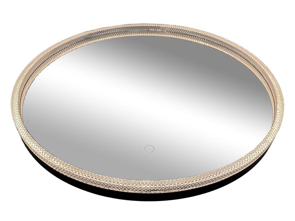 Reflections LED Wall Mirror in Matte Black