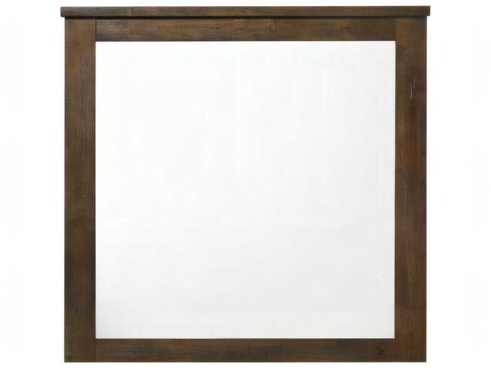 Merrilee Transitional Mirror in Oak Finish