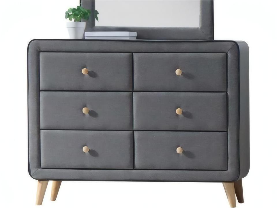 Valda 6-Drawers Double Dresser