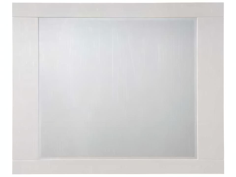 Naima II Mirror with White High Gloss Finish