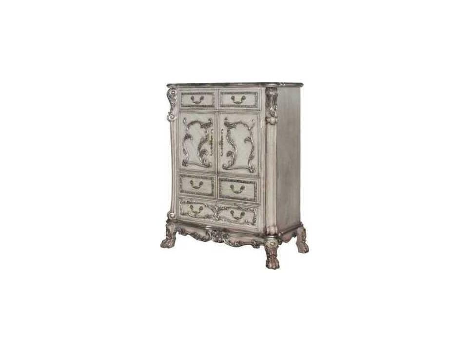 Dresden 5-Drawers Poplar Wood Dresser