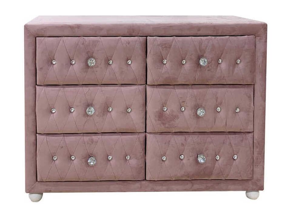 Reggie 6-Drawers Hardwood Double Dresser