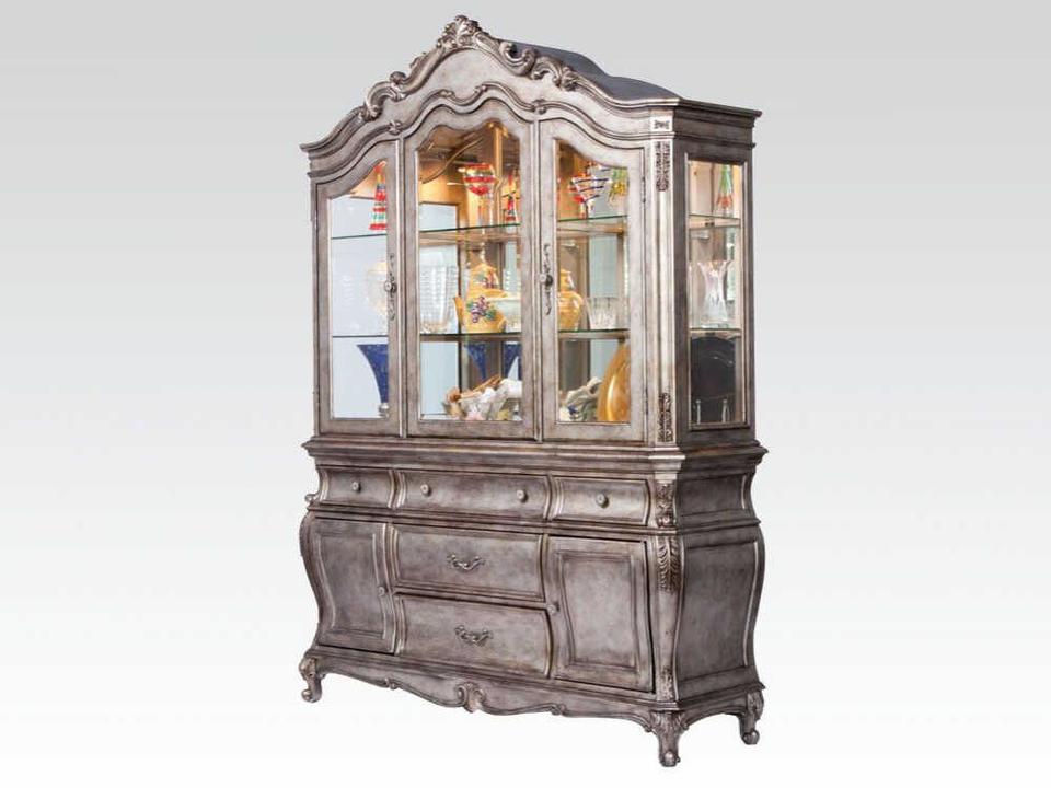 Chantelle Birch Wood Display Cabinet