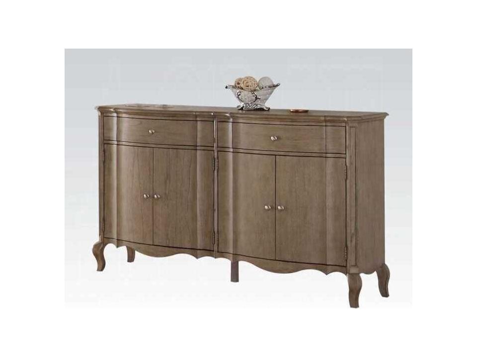 Chelmsford Server with 2 Drawers 4 Doors Antique Taupe